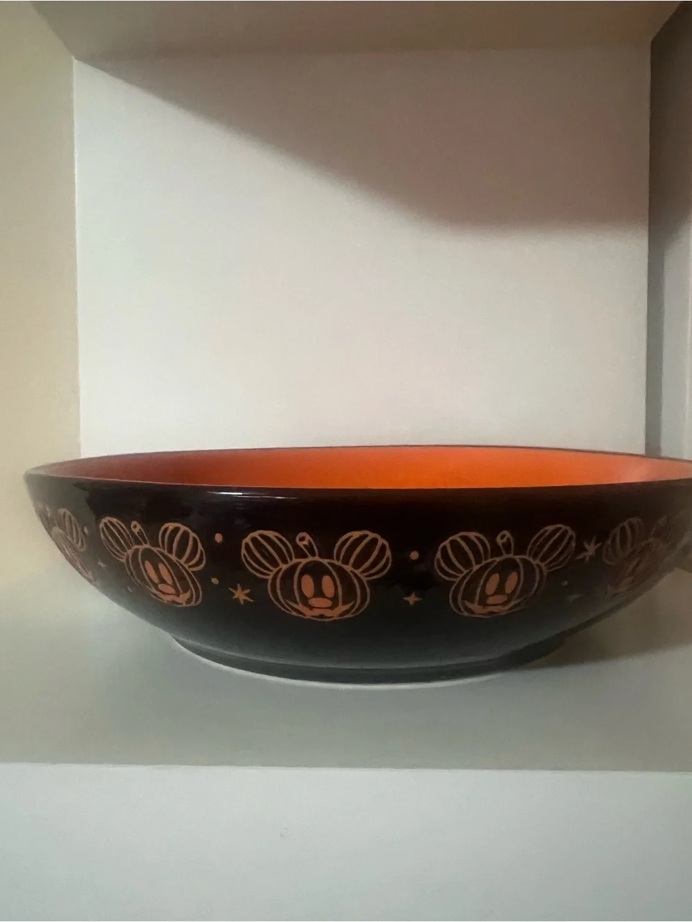 Halloween Orange Pumpkin Party Bowl - Happy Halloween